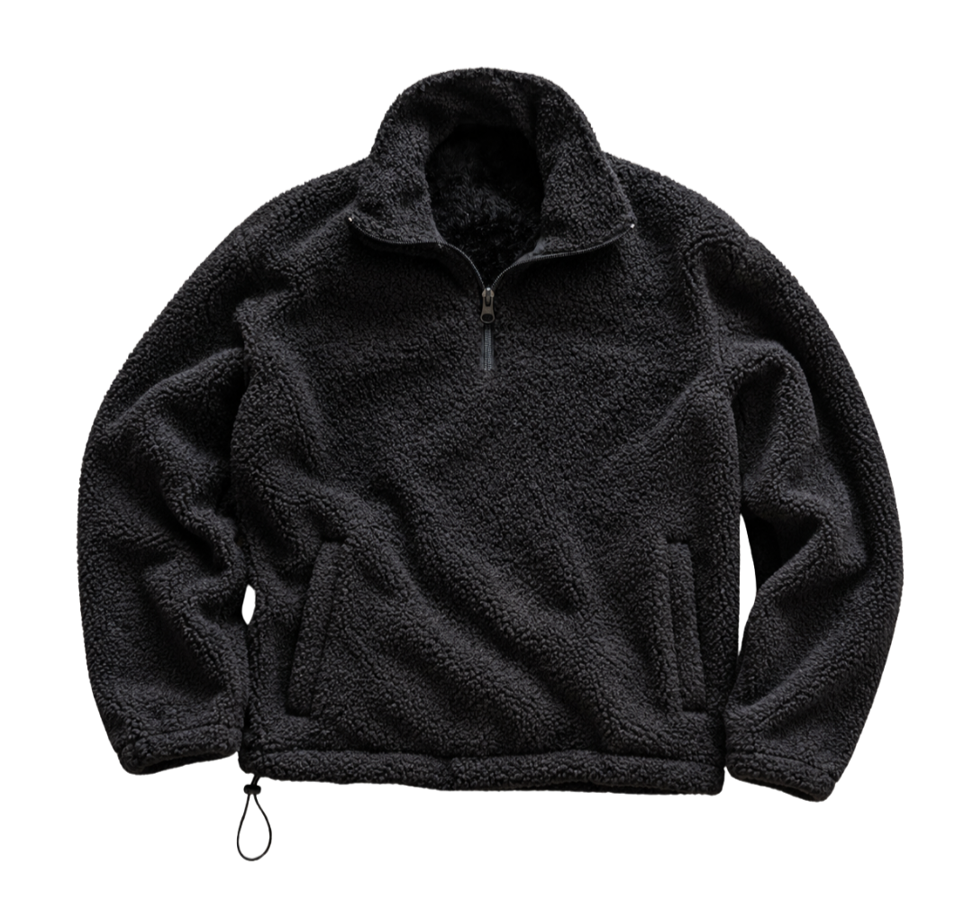 Black Pluva Quarter Zip Lift